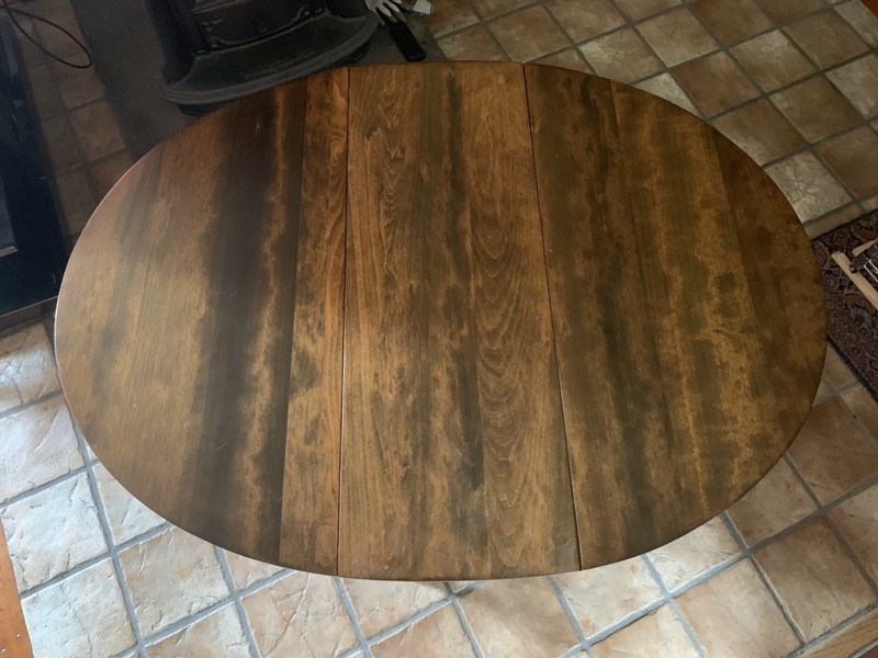 Vintage William & Mary Style Drop Leaf Gate Leg Breakfast Table gallery