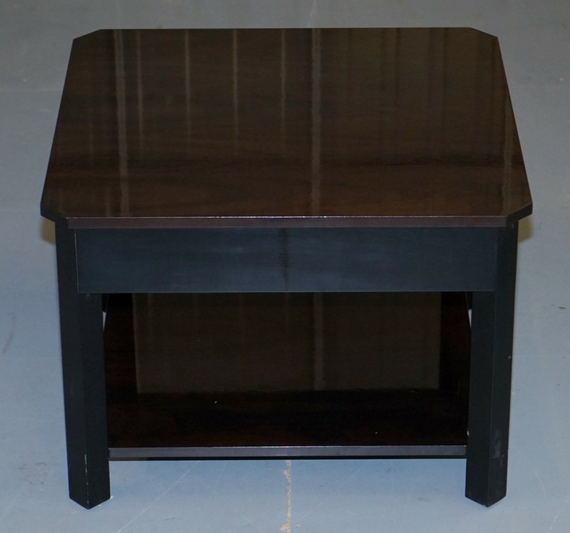 NEW DARK MAHOGANY BEVAN FUNNELL COFFEE TABLE OR LARGE SIDE END LAMP WINE TABLE gallery