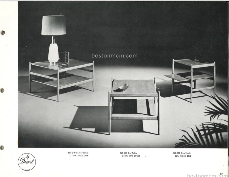 MCM Drexel Sun Coast Step Table gallery