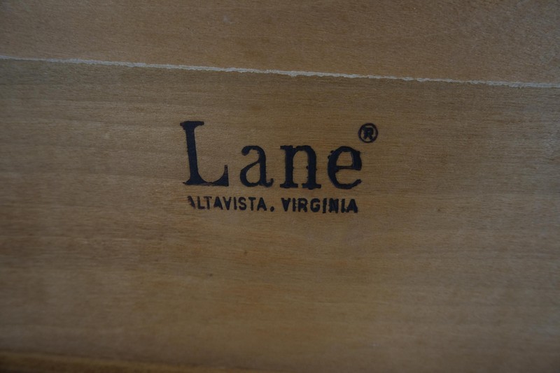 Mid-Century Modern Long Walnut Bench Coffee Table by Lane gallery