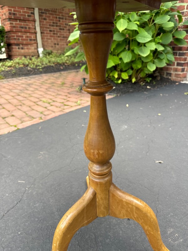 Cushman Maple Three-Leg Small Round Table gallery