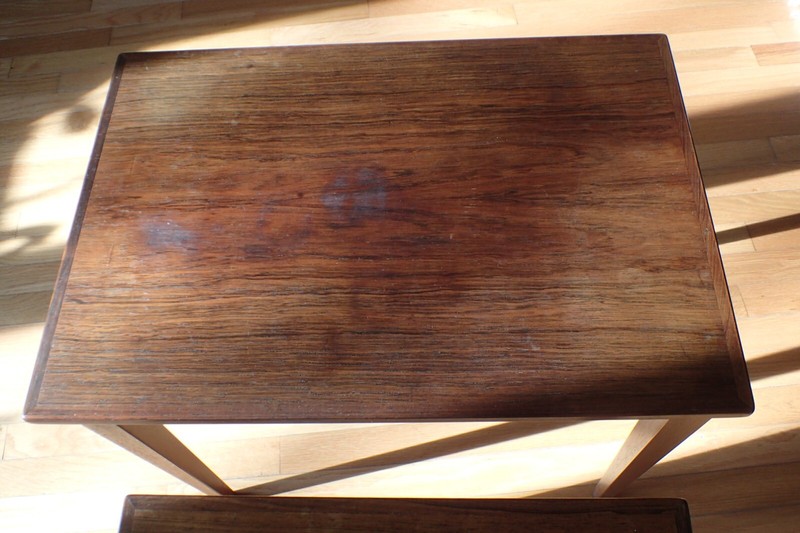 Mid- Century Modern Nesting Tables kvalite funktion Denmark George Tanier gallery