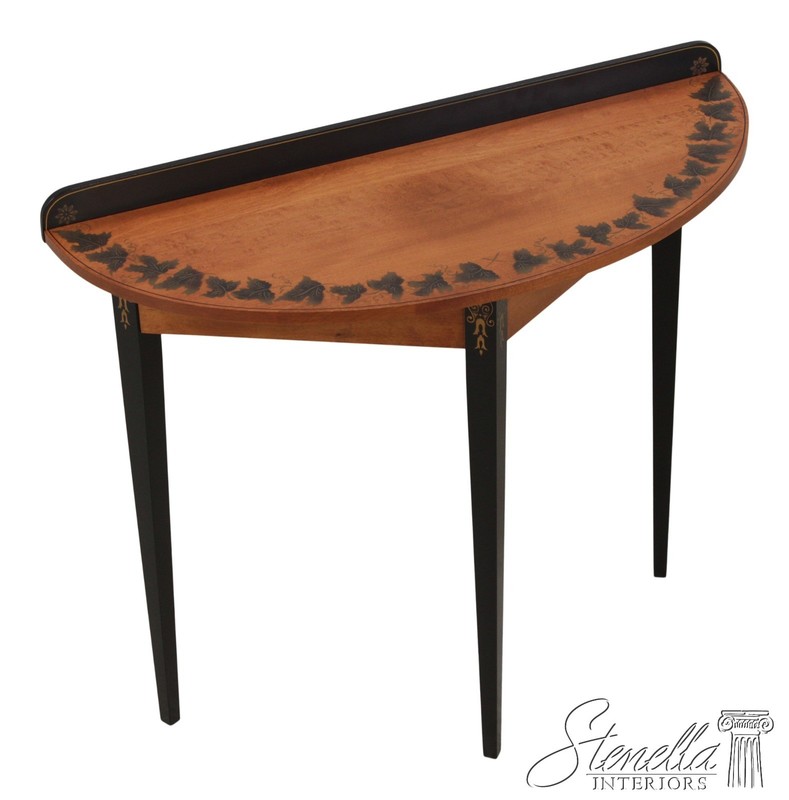 L72232: HITCHCOCK Early American Stenciled Console Table