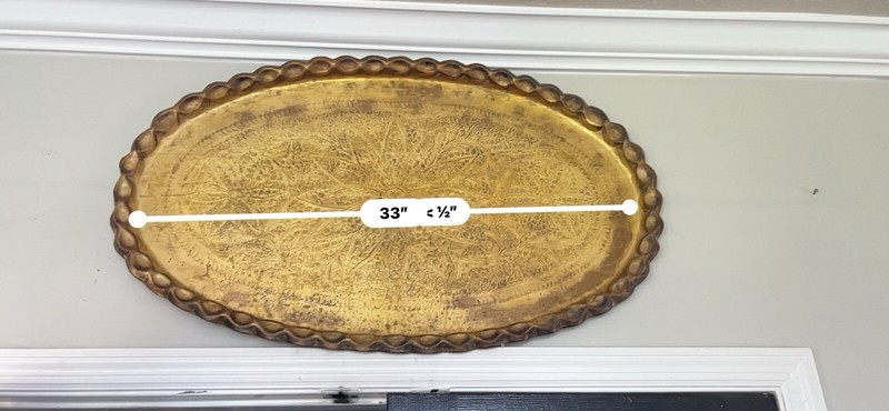 1950’s Moroccan Brass Tray gallery