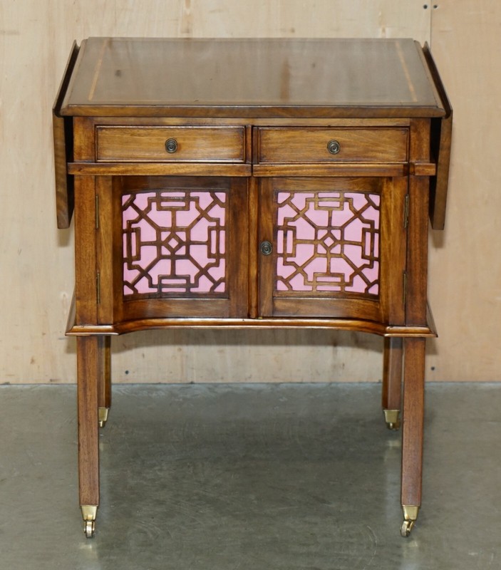 COLLECTABLE ANTIQUE THOMAS CHIPPENDALE BREAKFAST SUPPER MAHOGANY WALNUT TABLE gallery