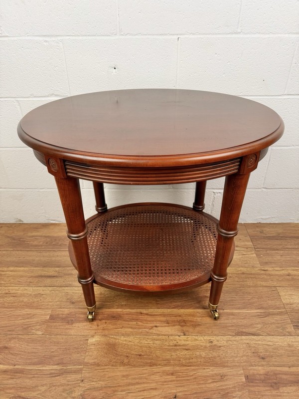 Ethan Allen British Classics Old World Treasures Accent Oval End Table #29-8923 gallery