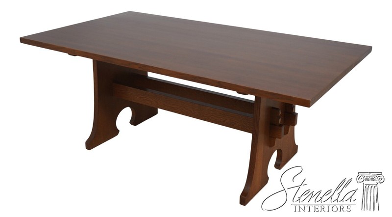 63145EC: STICKLEY Mission Oak Arts & Crafts Dining Room Table