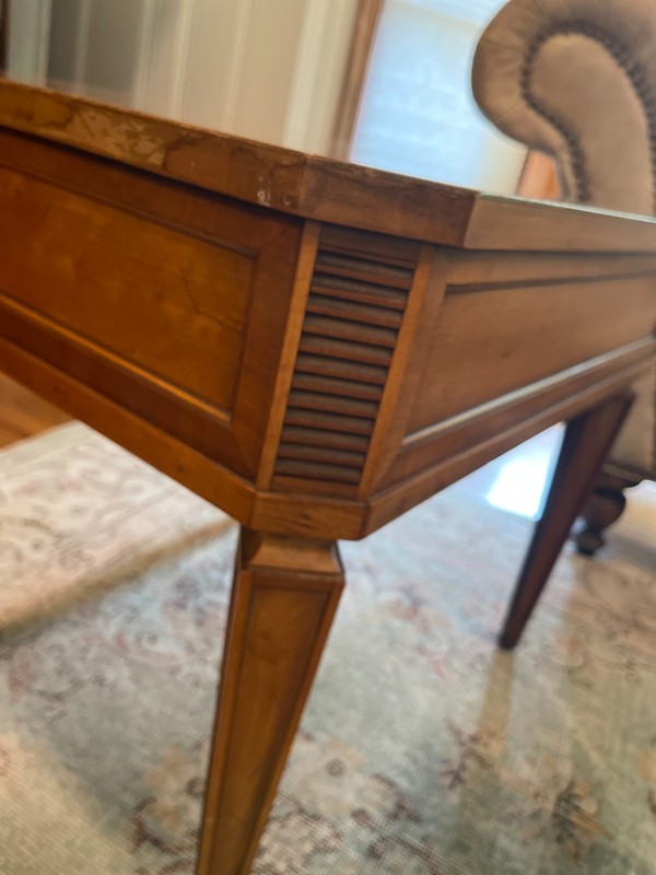 Vintage Drexel “Palazzo” Walnut Side Table / End Table H22 x W20 x D26 inches gallery
