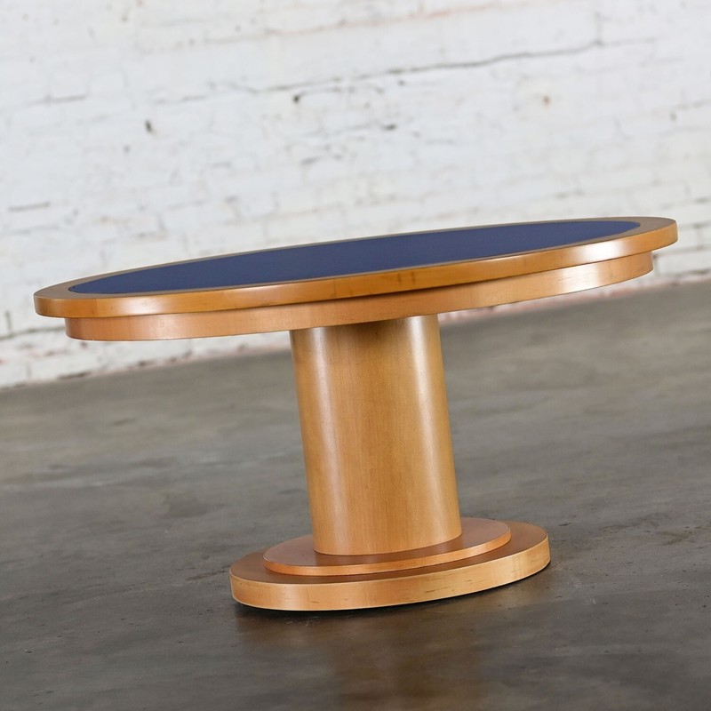 Pedestal Coffee Table by Michael Graves for Craftwood a Div. of Sonnenberg Ind gallery