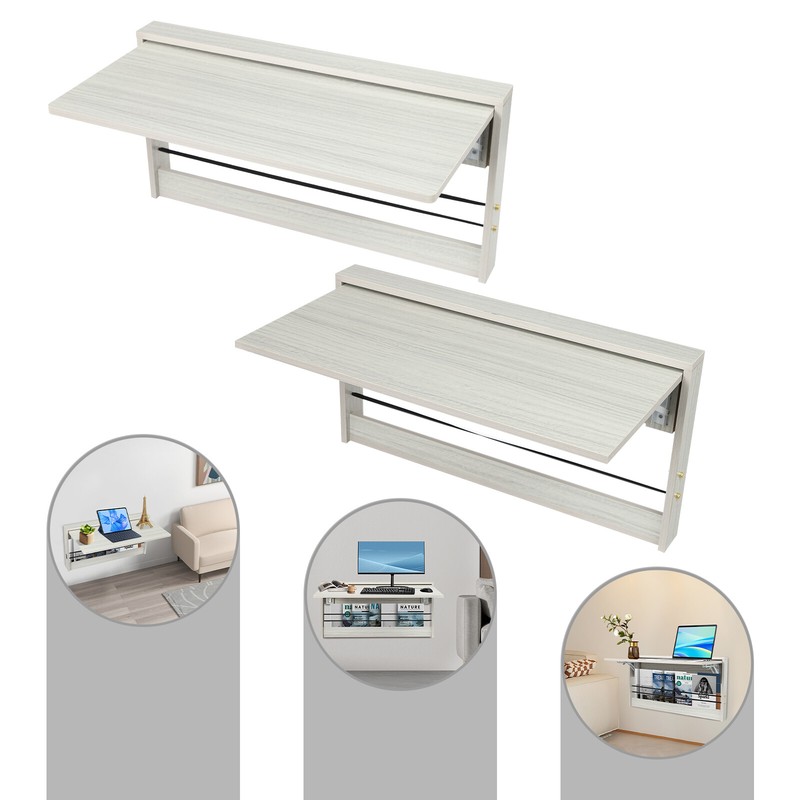 Wall Mounted Folding Table Light Gray Fold Down Table Wall Mounted Home gallery