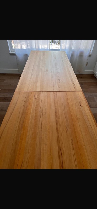 Wood Table Imported From Germany, Europe With Extension gallery