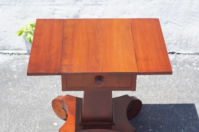 Cherry Wood Empire Dropleaf Table gallery