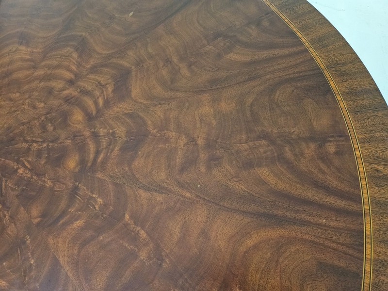 HENKEL HARRIS ROUND DINING TABLE MAHOGANY 2266 gallery