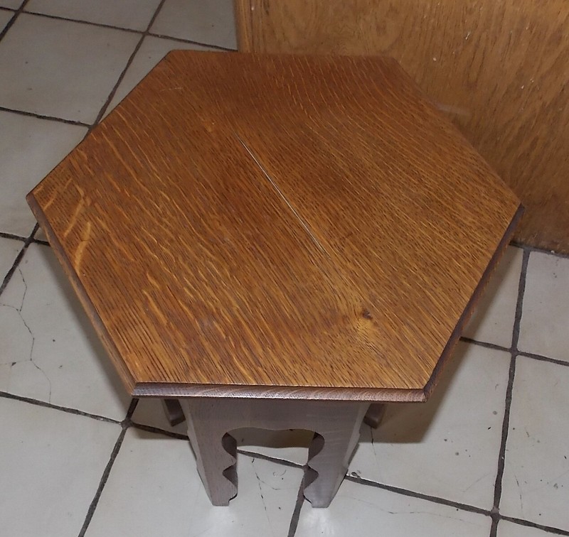 Solid Quarter Sawn Oak Mission / Arts and Craft Plant Stand (PS-74) gallery