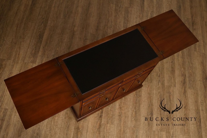 Henredon 18th Century Portfolio Georgian Style Walnut Server gallery
