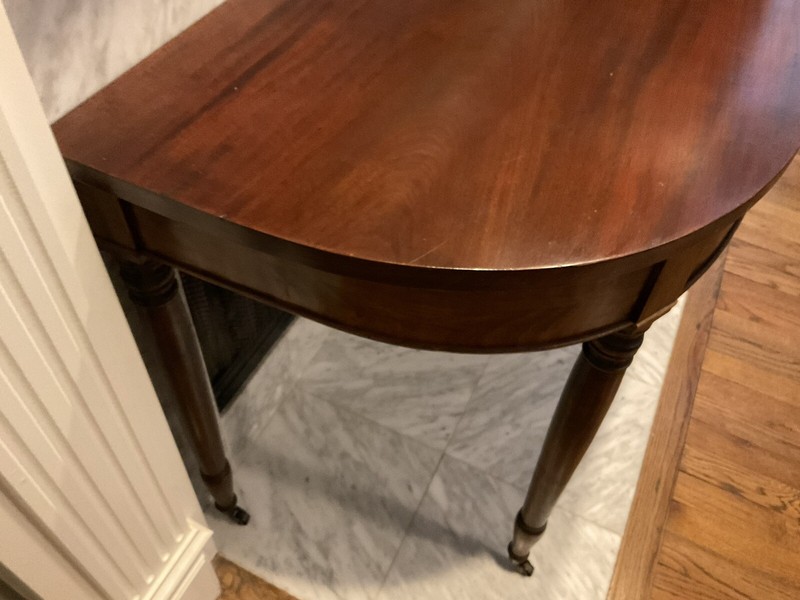 antique demilume table gallery