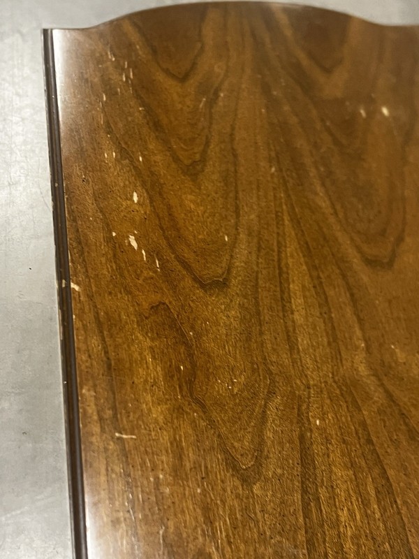 Brandt Side Table, Nightstand, Three Drawer Unique Rare Imperfections Free Ship gallery