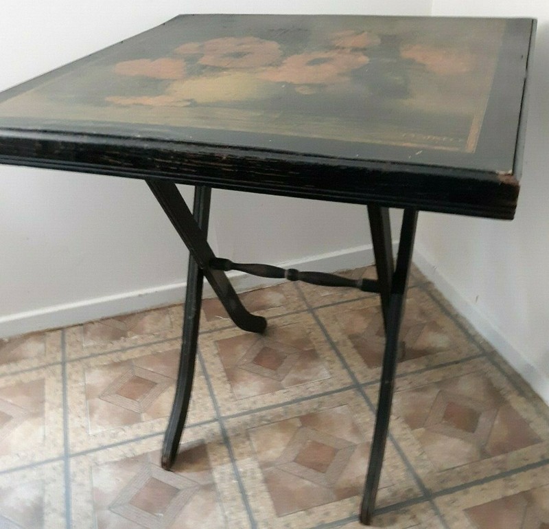 Vintage Bridge Table by Bridge Tables & Novelties, Inc. Lowell, Mass. gallery