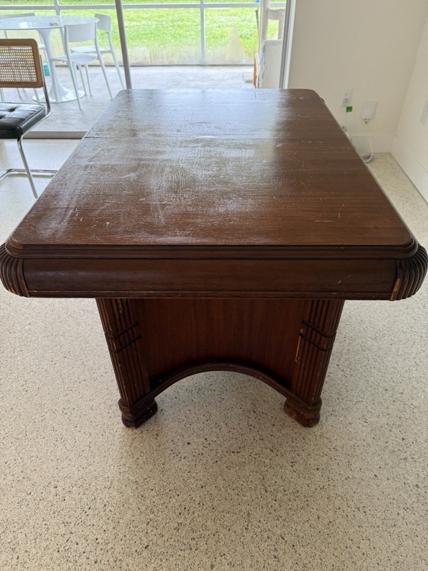 Antique 1930’s Art Deco Dining Table gallery