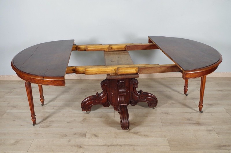 Napoleon III Mahogany Dining Table gallery