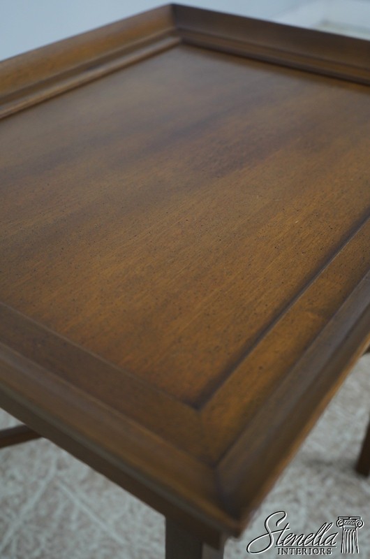 73239: KITTINGER Colonial Williamsburg WA-1039 Chippendale Mahogany Lamp Table gallery