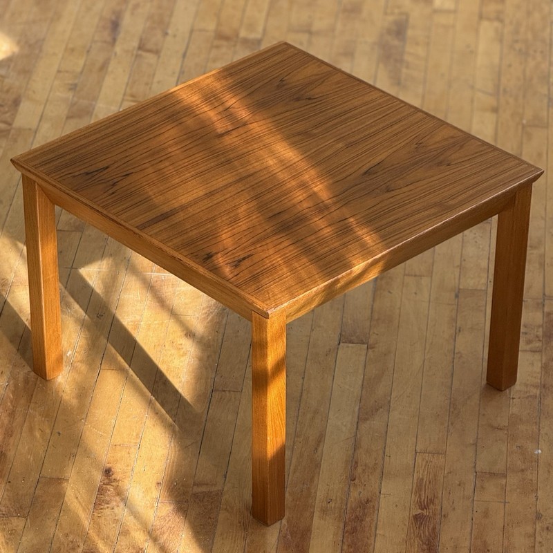 Danish Teak Side Table By Domino Mobler gallery