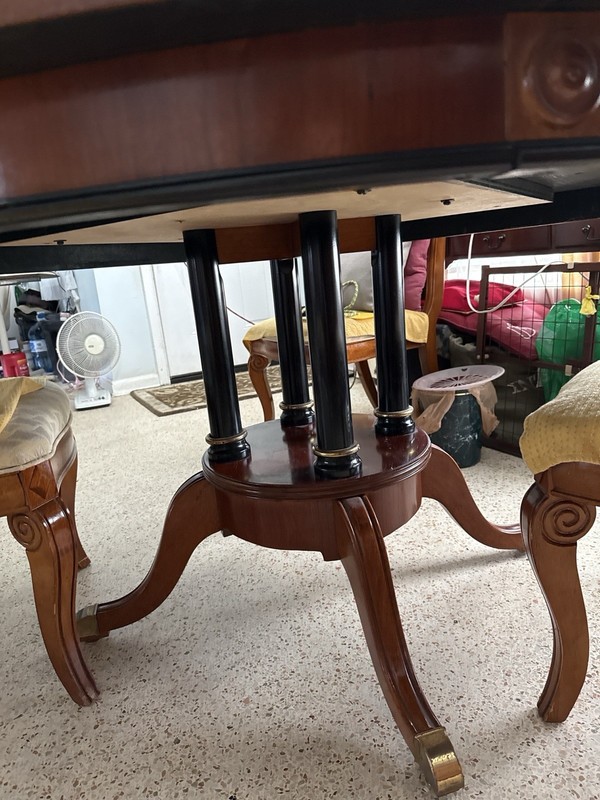 Dining Table Pedestal Round gallery
