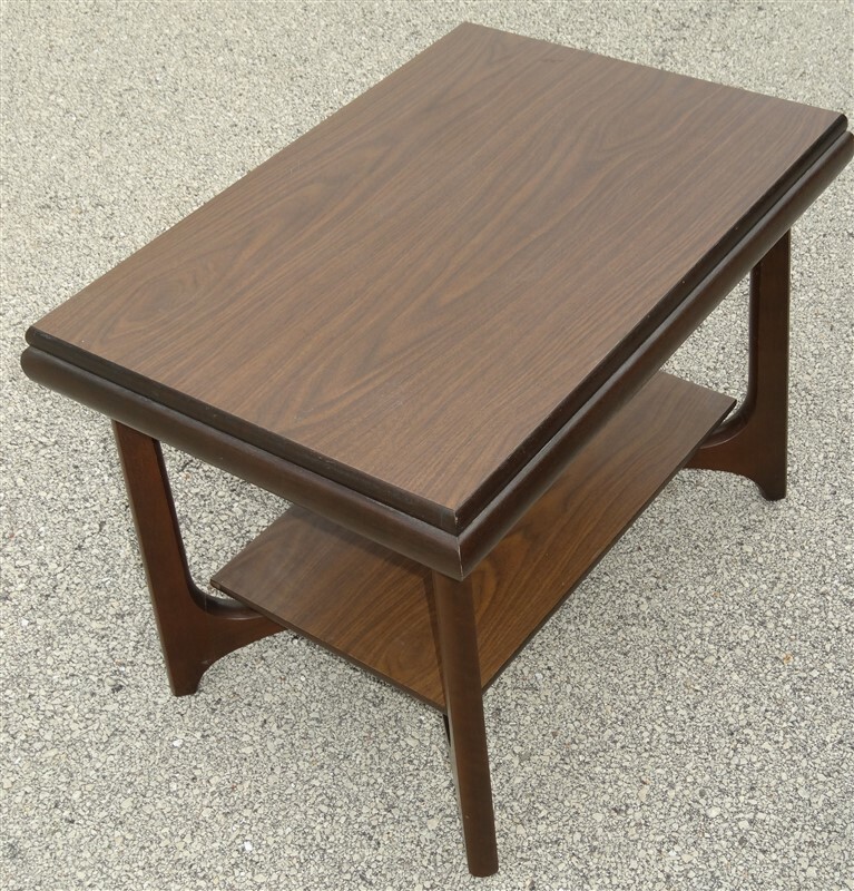 Pair Vintage Danish Modern Mid-Century Pearsall ERA End Tables gallery