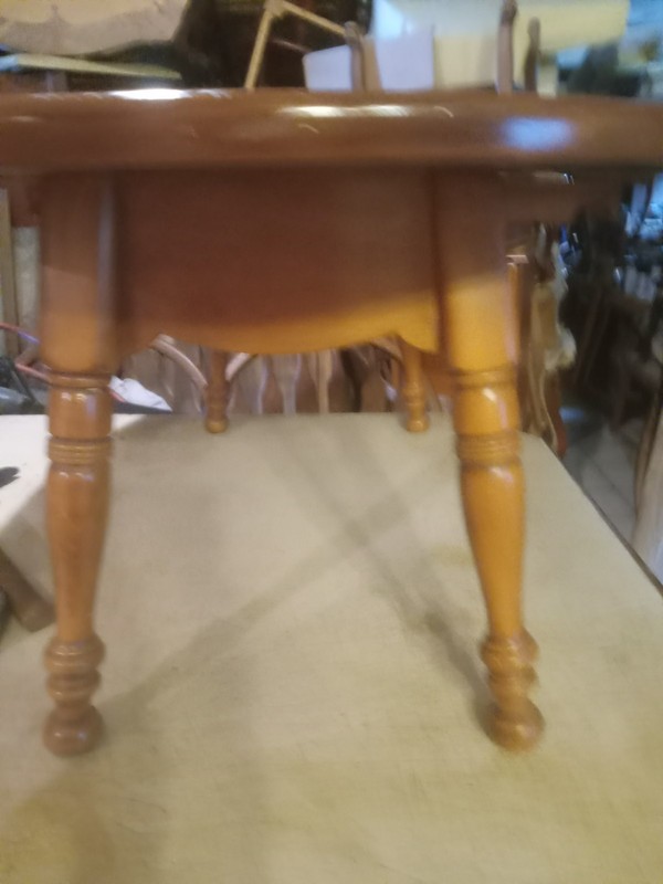 Mid Century Maple Sprague & Carleton Dropleaf Coffee Table gallery