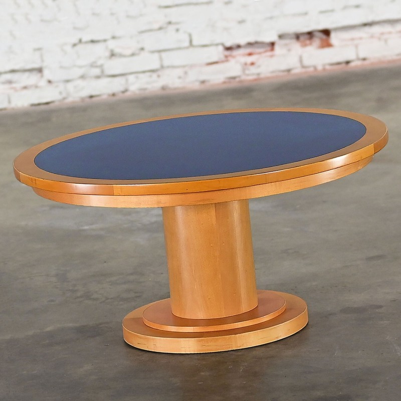 Pedestal Coffee Table by Michael Graves for Craftwood a Div. of Sonnenberg Ind gallery