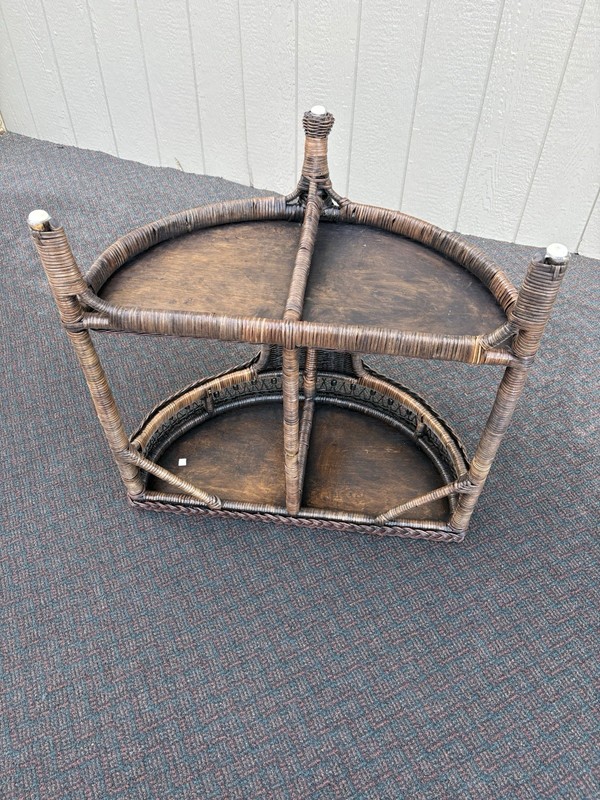 67362 Wicker Console Table Hall Stand gallery