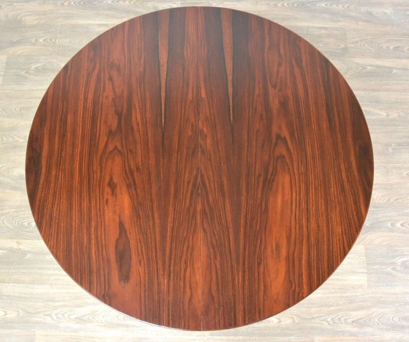 Danish Modern Oval Rosewood Dining Table gallery