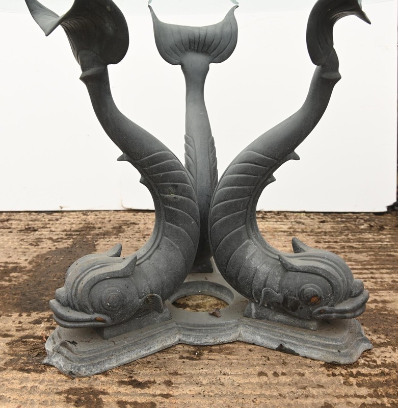 Bronze Sea Serpent Table Garden Dining Italian Grand Tour gallery