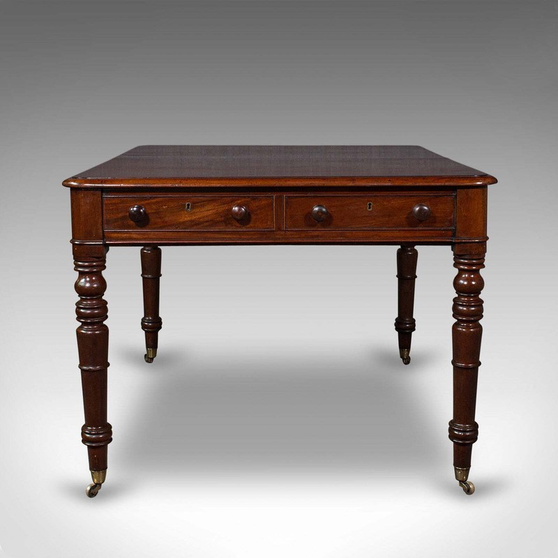 Antique Cartographer's Folio Table, English, Lift Over, Library, Desk, Georgian gallery