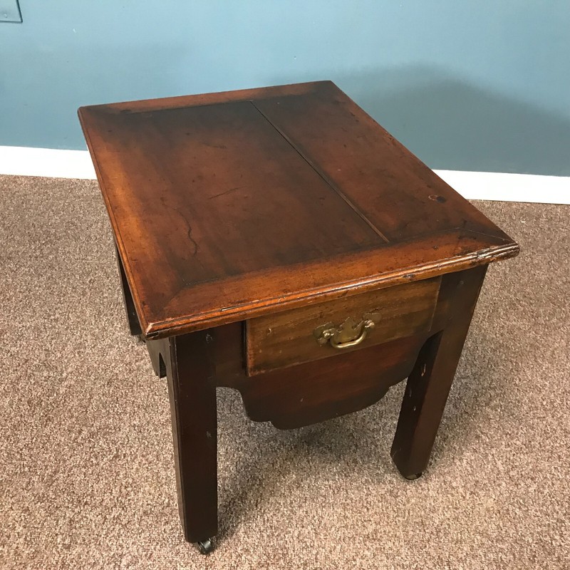 George III Period Mahogany One Drawer Stand gallery