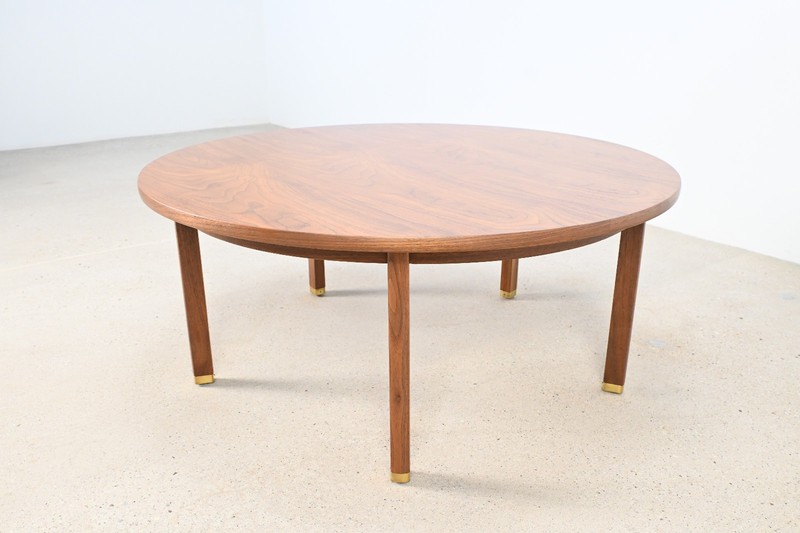 Mid-Century Modern Walnut Coffee Table by Edward Wormley for Dunbar