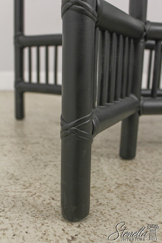 L59710EC: Bamboo Form Base Glass Top Dining Room Table gallery