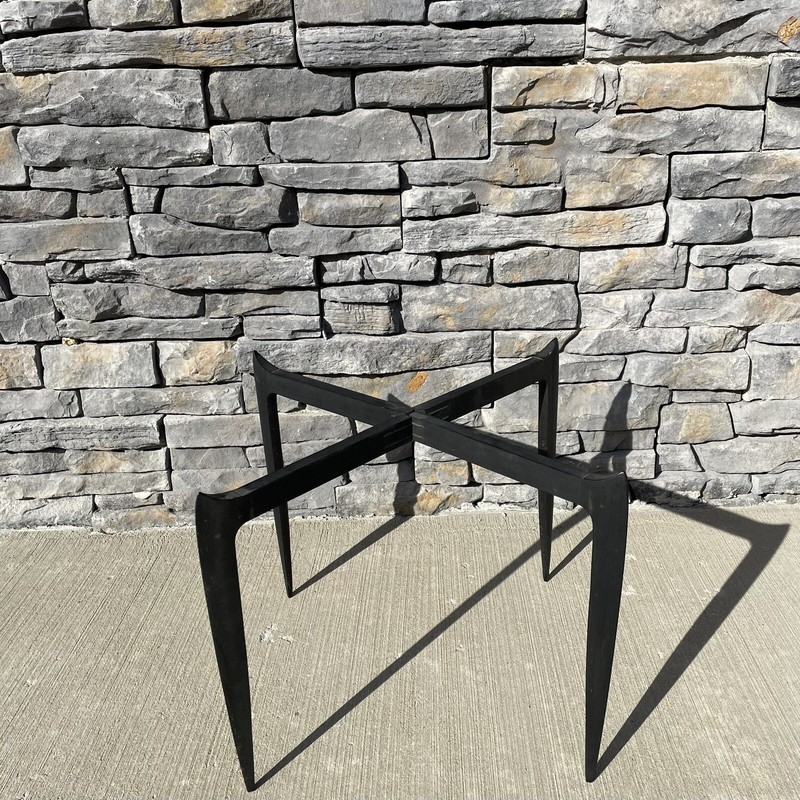 Fritz Hansen 1950s Danish Mid Century Modern Teak Folding Tray Table No TRAY gallery