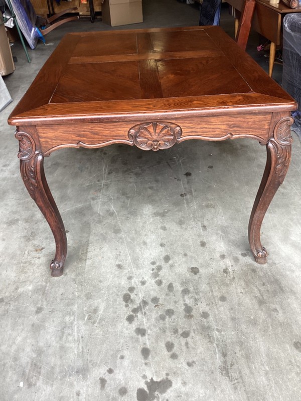 Antique French Provincial Parquetry Dining Table 1800’s Stunning gallery