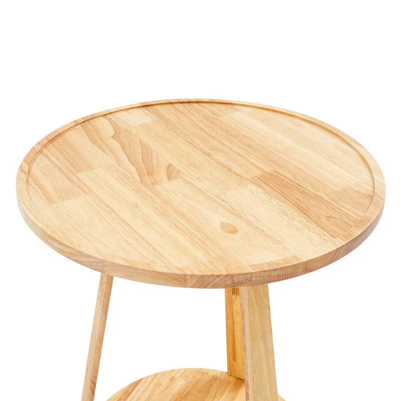 Small Round Side Table, Side Table for Small Spaces, Modern Couch End Table gallery