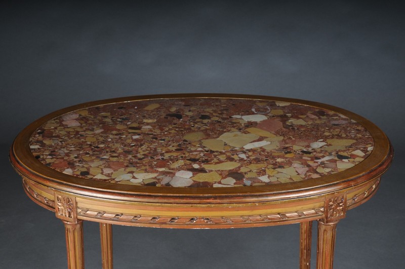 Classic Louis XVI Coffee Table/Side Table, Beech gallery