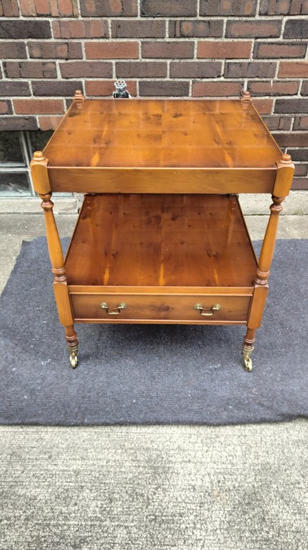 English Yew Wood Table