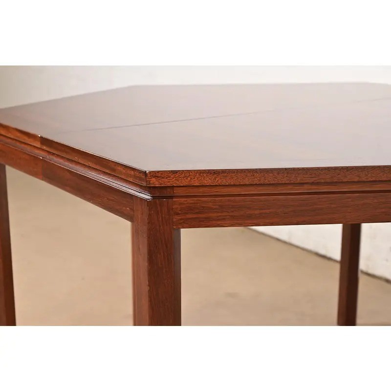 Edward Wormley for Dunbar Mid-Century Modern Dining Table, Newly Refinished gallery