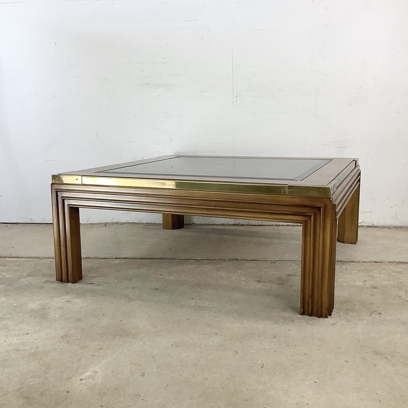 Vintage Square Regency Coffee Table gallery