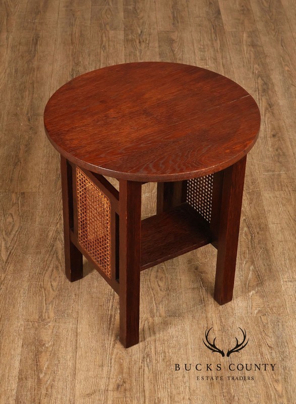 Stickley Brothers Arts And Crafts Oak Side Table gallery