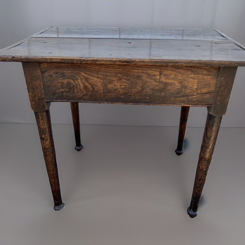 Antique 18th Century English Oak Tavern Table gallery