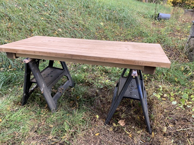butcher block table Counter Top 6’ Long Maple gallery