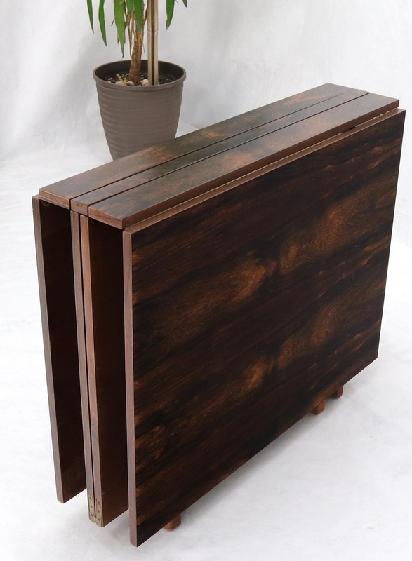 Danish Mid-Century Modern Rosewood Gate Leg Maria Dining Table Bruno Mathsson gallery