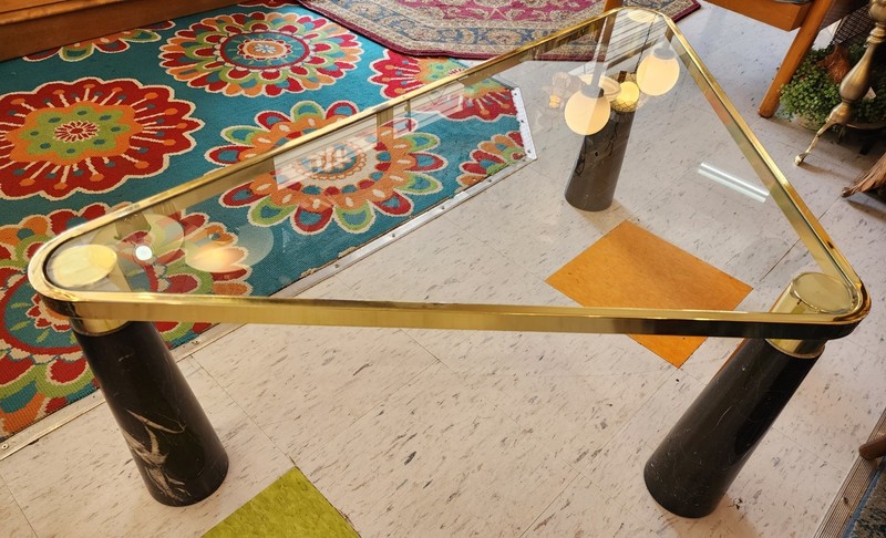 Hollywood regency Angelo mageratt table gallery
