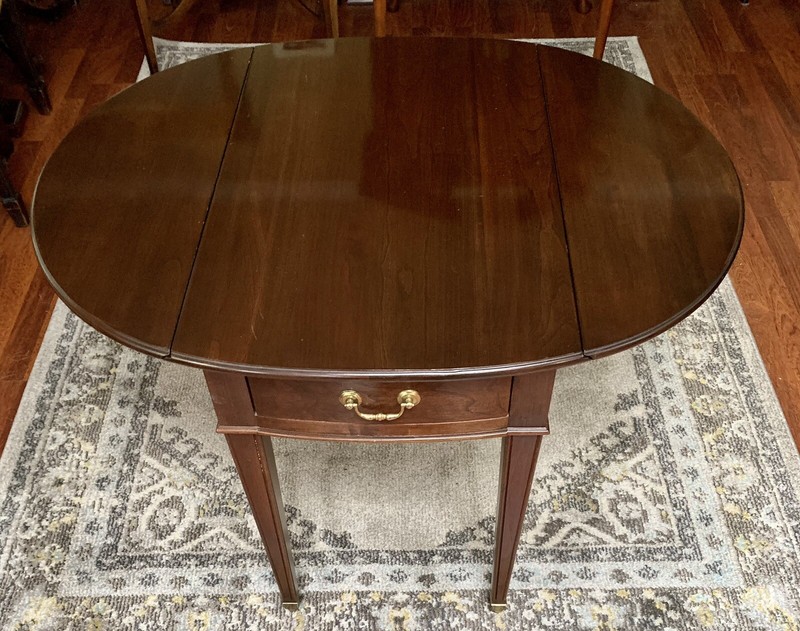 Ethan Allen Pembroke Side End Table Nightstand Vintage- EBAY PROMOTED gallery